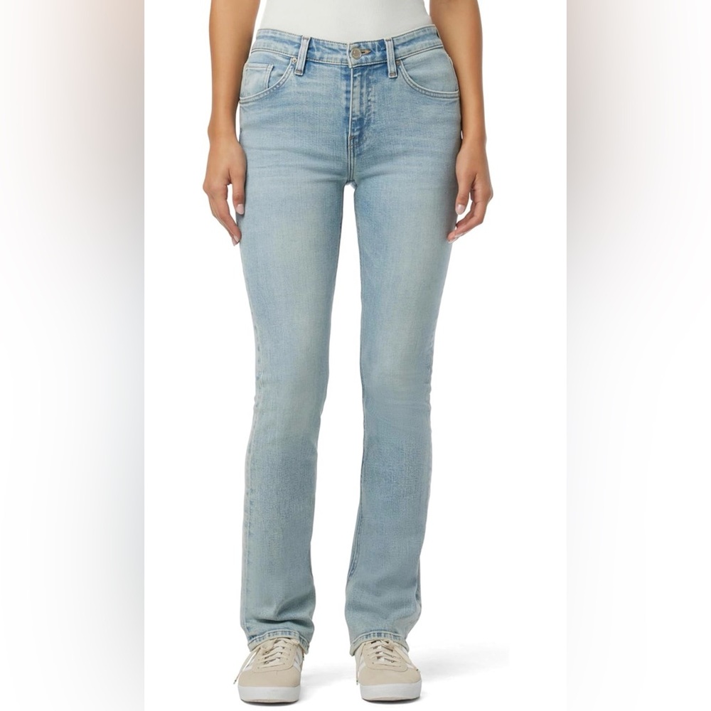 NWT Hudson Barbara High-Rise Baby Bootcut Jeans Size 27